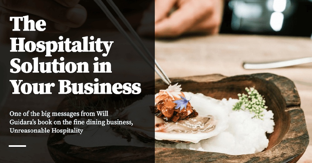 The Hospitality Solution in Your Business