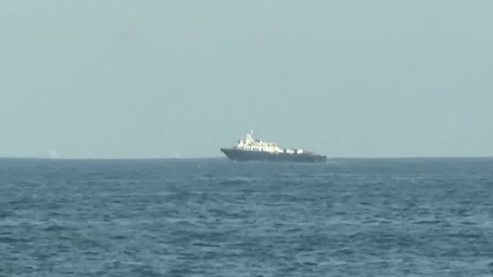 CENTCOM reports U.S. shot down Iranian one-way drones at Hormuz ships