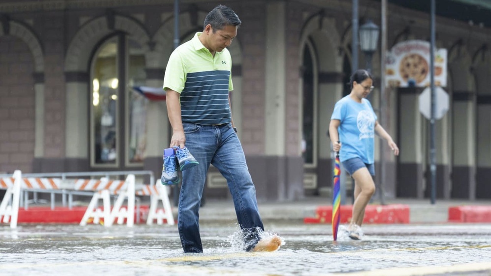 Tropical Storm Alberto becomes the first named storm of the Atlantic hurricane season