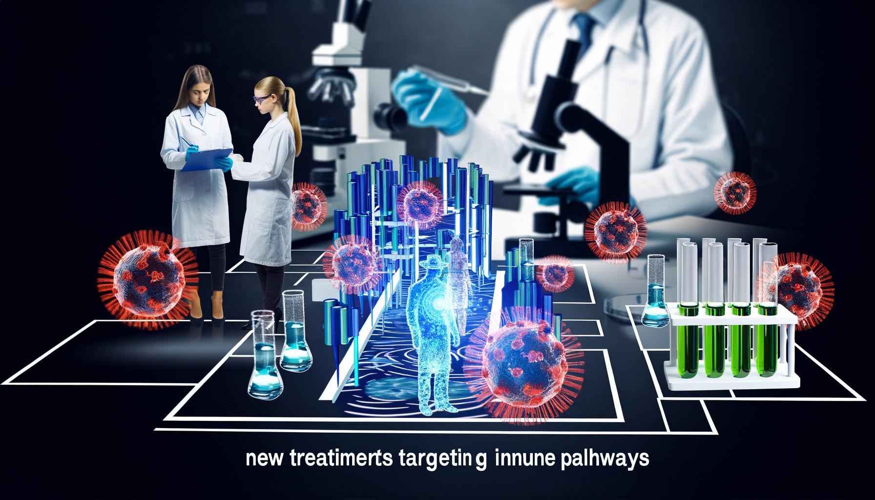 Innovations in immune-modulating treatments offer targeted therapies for serious diseases.