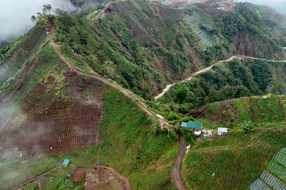 IN PHOTOS: The road to the vegetable gardens of Tinoc, Ifugao