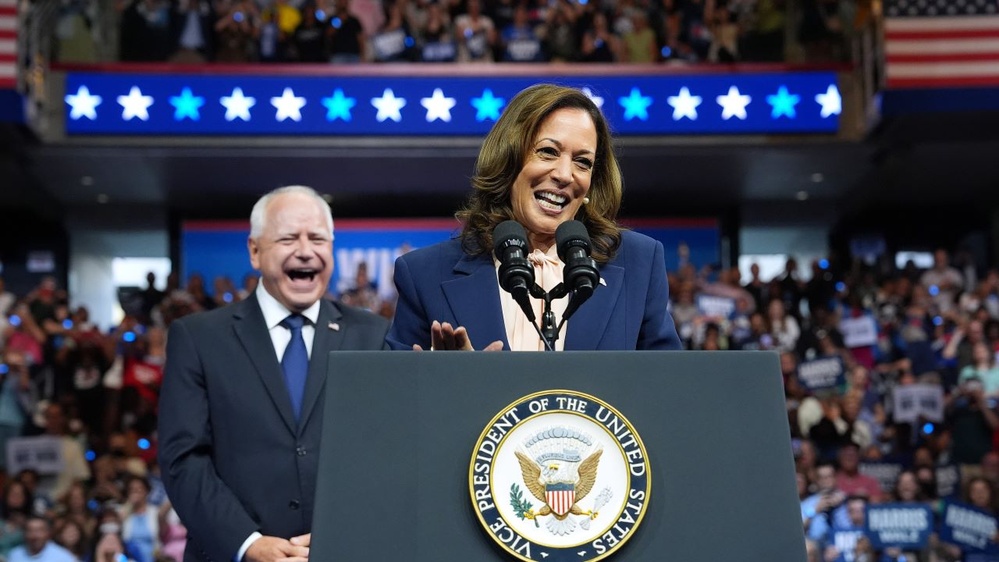 Kamala Harris' campaign website has no economic plans