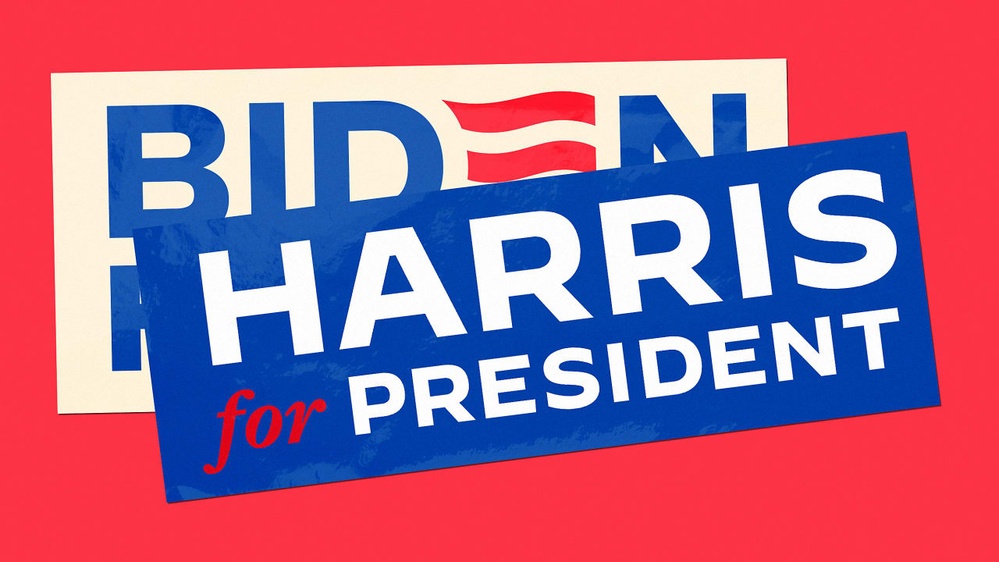 Joe Biden endorsed Kamala Harris, solidifying her position in the race.