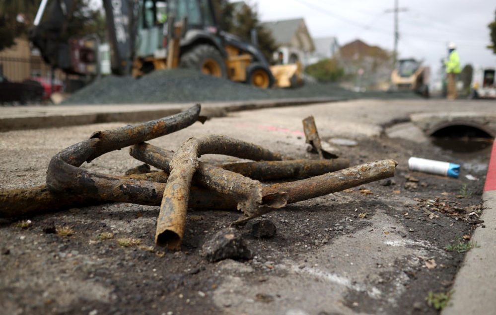 Cities must replace harmful lead pipes within 10 years under new Biden administration plan