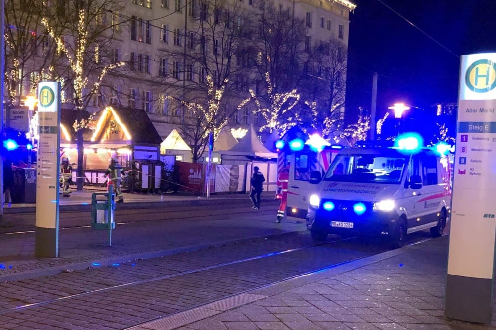 Car attack at German Christmas market kills at least two