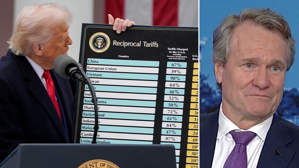 Bank of America CEO says highly-anticipated Trump trade deals will do a lot to 'calm the market'