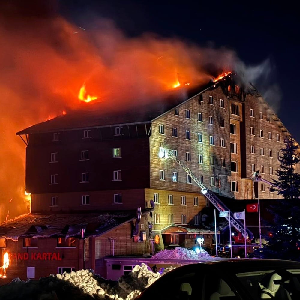 Fire at Turkey Ski Resort Kills at Least 66