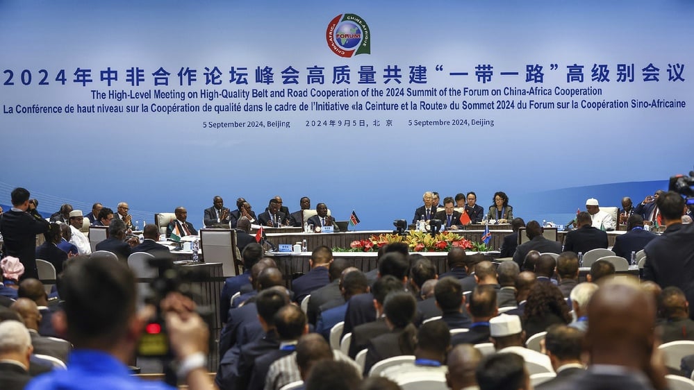 China's $50 billion pledge underscores strategic ties with Africa.