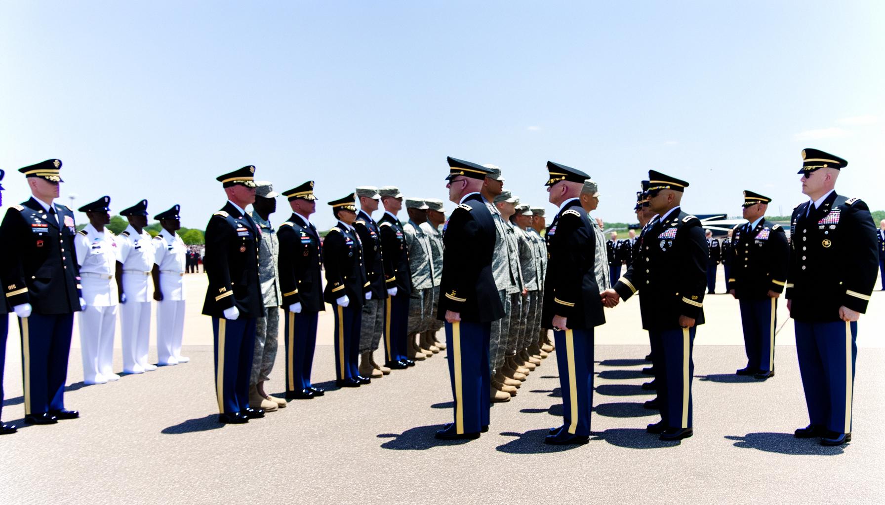 Multiple military change-of-command ceremonies in June 2024