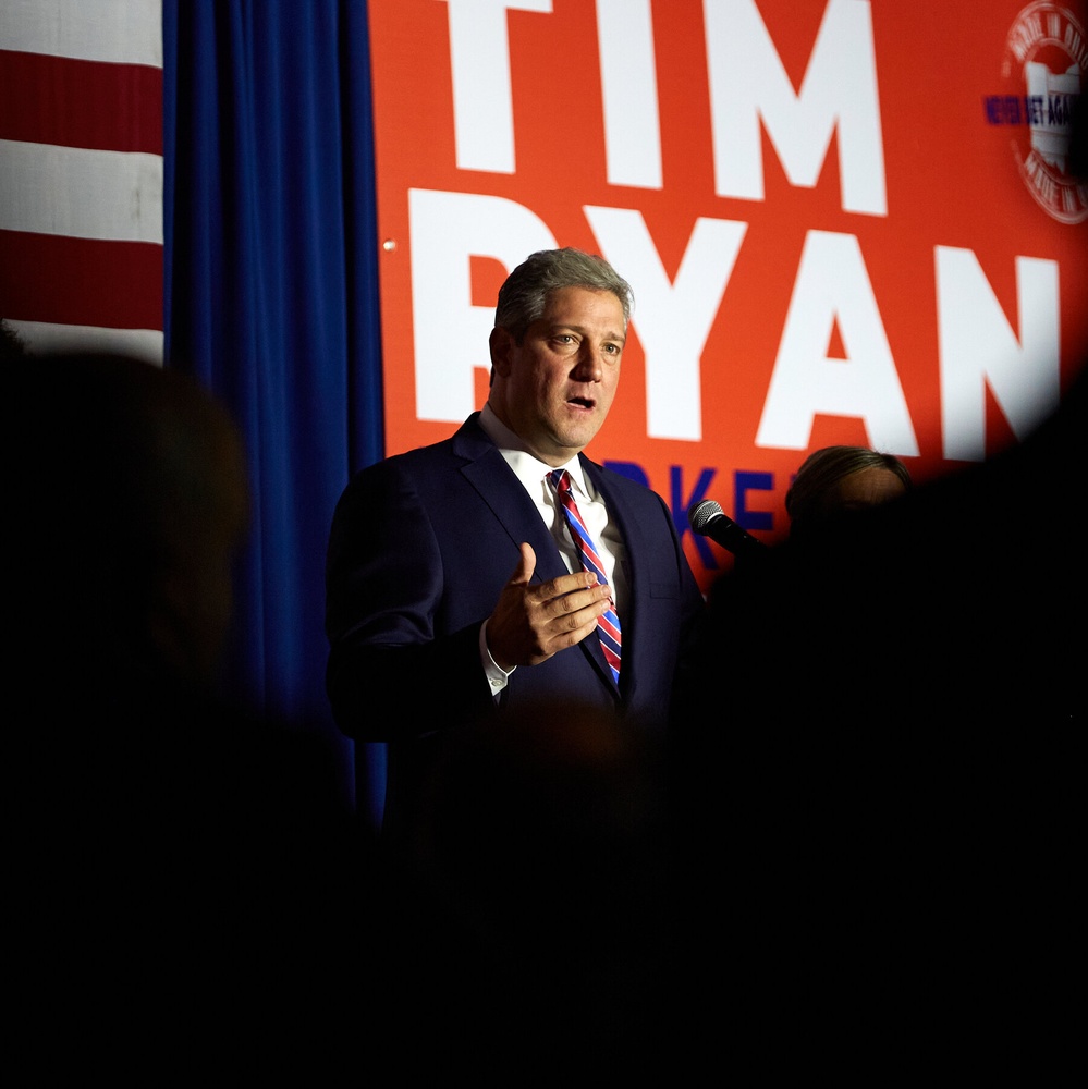 Tim Ryan Says Kamala Harris Should Replace Biden as Democratic Nominee