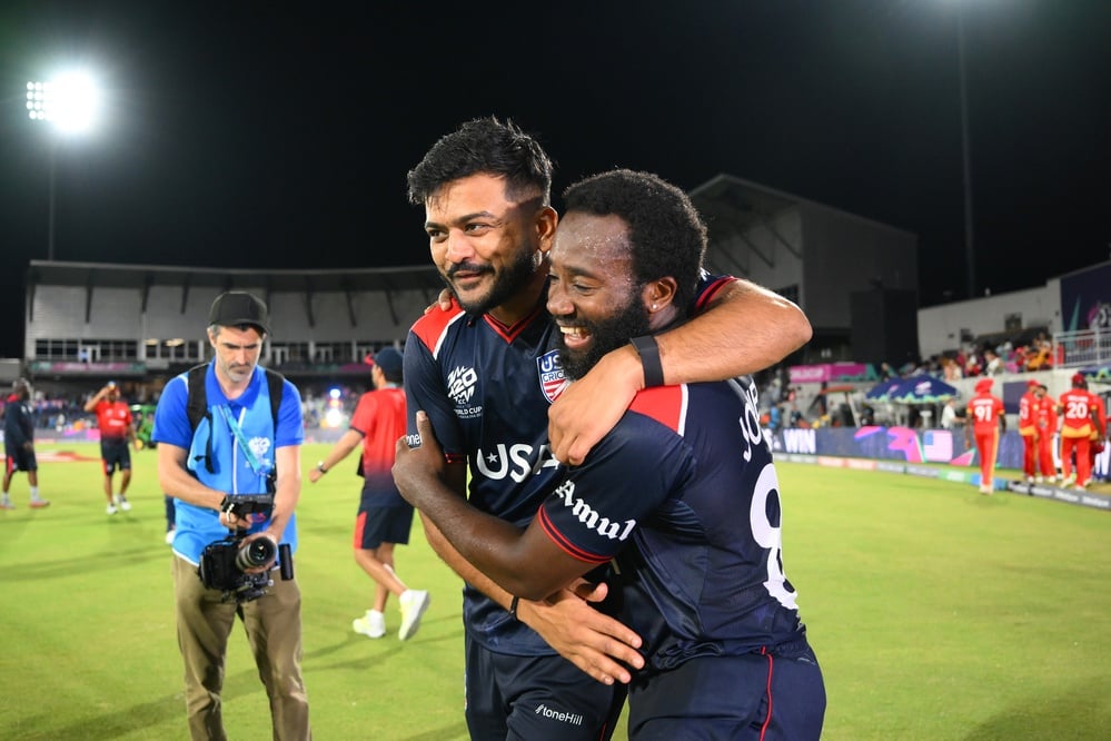 The U.S. cricket team just advanced to the Super 8. How an unlikely lineup of 9-to-5ers is making history