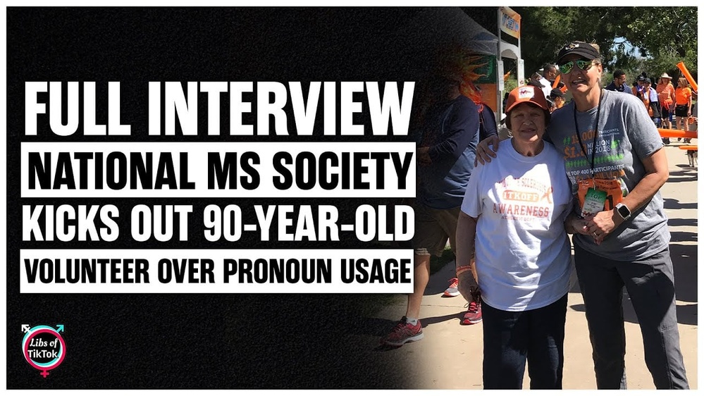 DEI Monsters Take Down 90-Year-Old Disability Volunteer for Not Understanding Pronouns