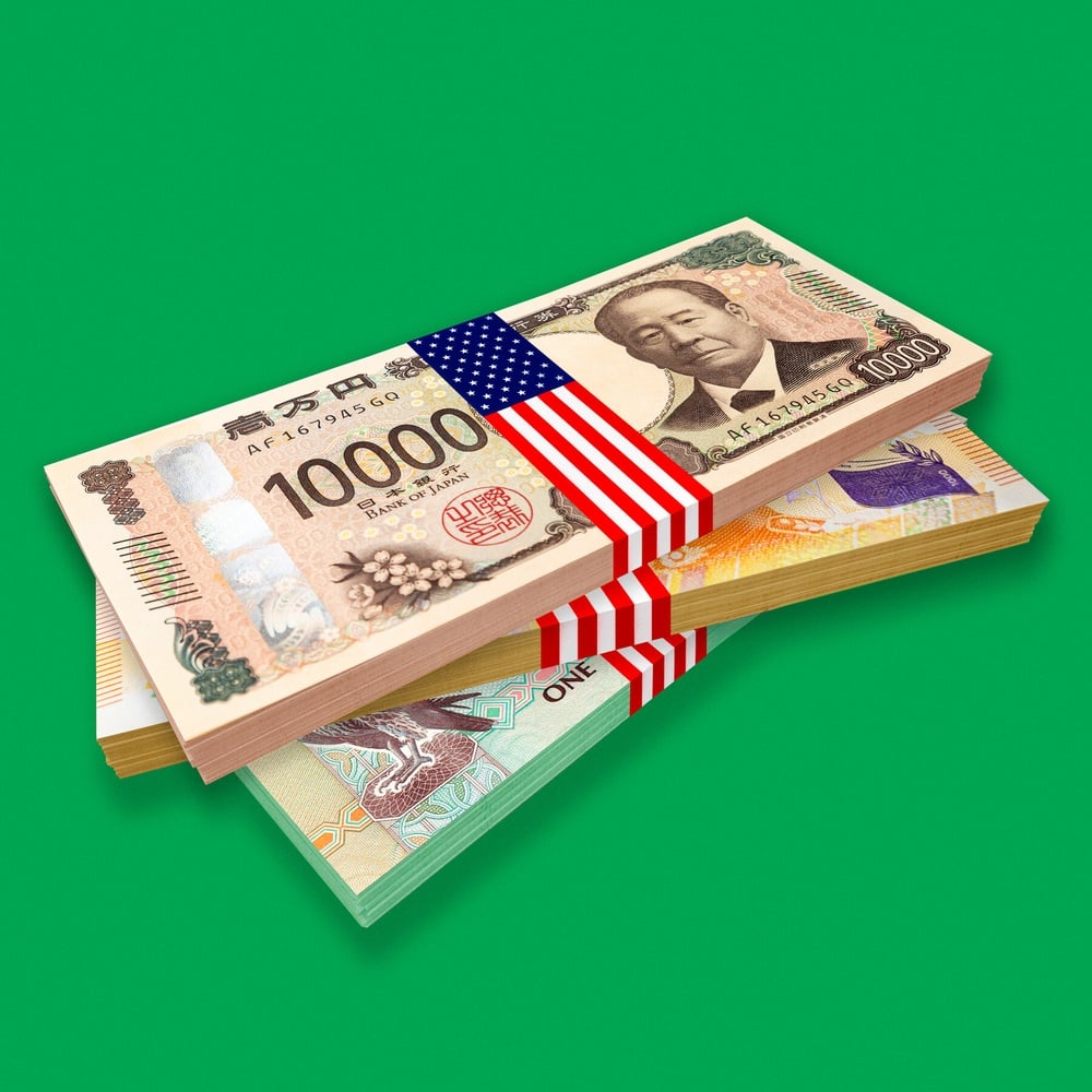 U.S. and Japan jointly bought yen after its value neared a four-decade low, briefly pushing the dollar toward ¥155 Balanced News