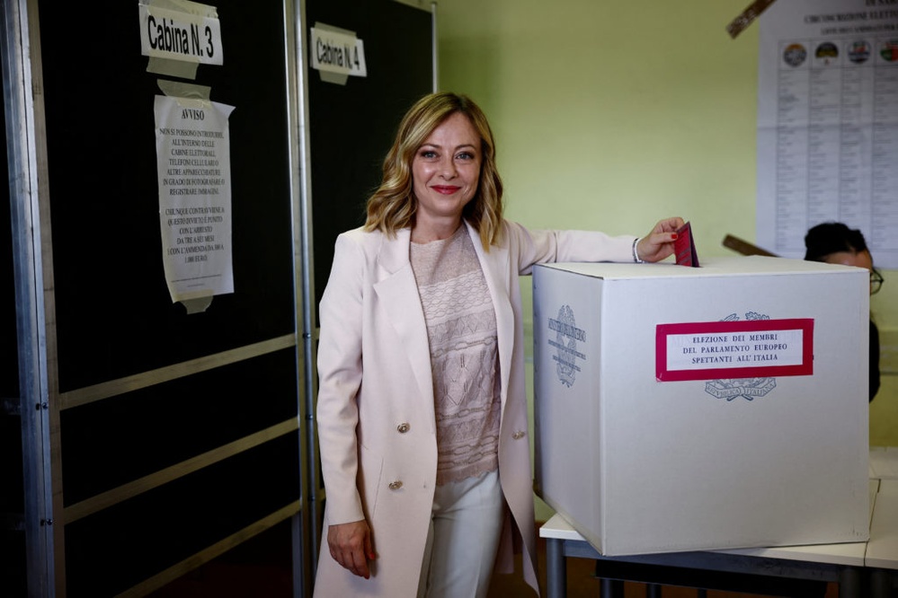 Giorgia Meloni could be the kingmaker in the EU parliament