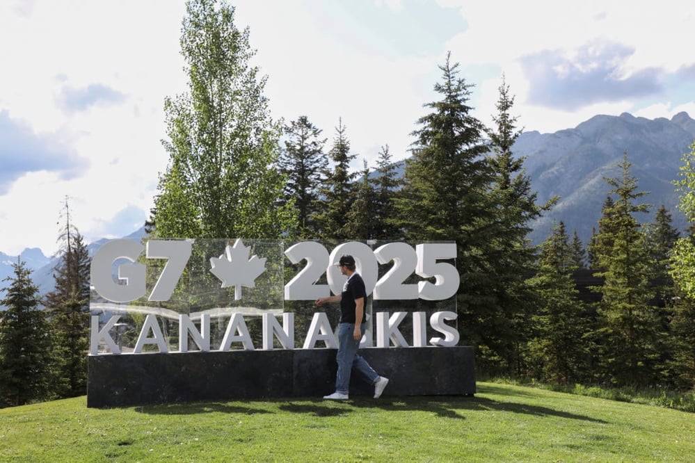 Escalating Israel-Iran conflict and U.S. led trade tensions dominate G7 summit.