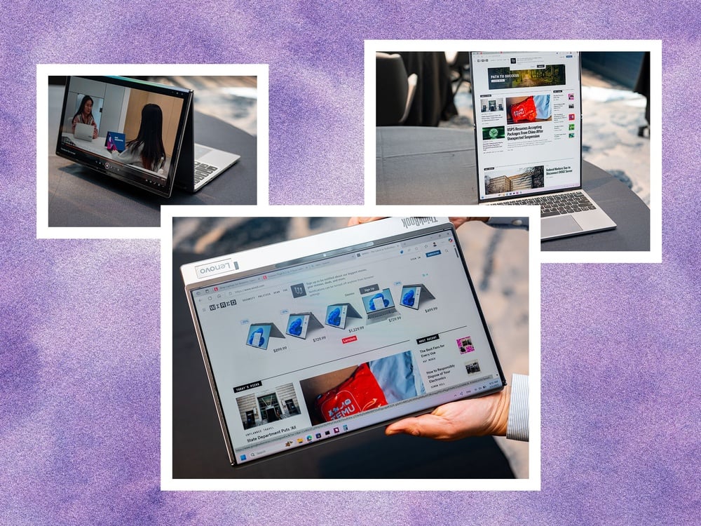 MWC 2025 highlights Lenovo's solar laptop and AI-driven smartphones