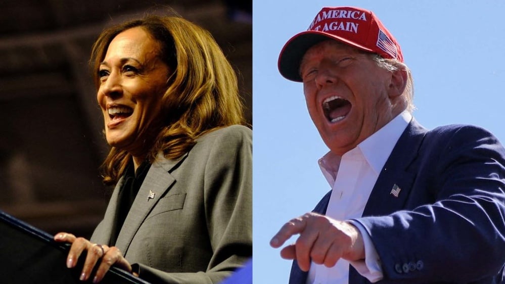 Harris and Trump campaign fiercely in key swing states