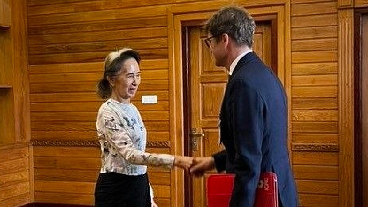 ICRC official meets former State Counsellor Aung San Suu Kyi