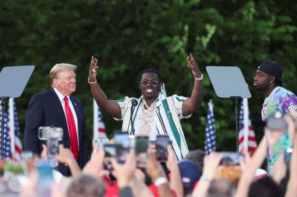 WATCH: Trump speaks at campaign rally in heavily Democratic, majority Hispanic area of the Bronx