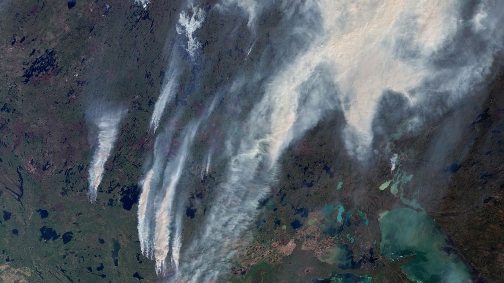 Canadian wildfires worsen air quality, cause massive evacuations