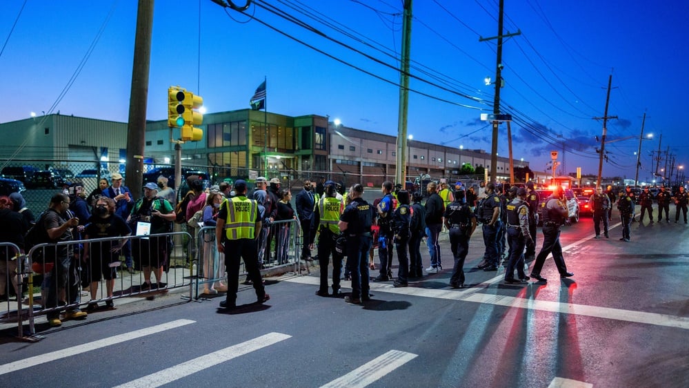 Newark imposed a 9 p.m.–6 a.m. curfew around Delaney Hall