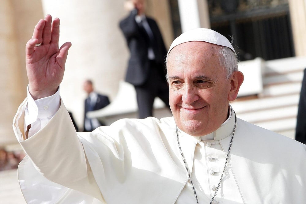 The death of Pope Francis.