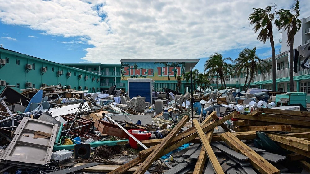 Climate change intensified Hurricane Milton