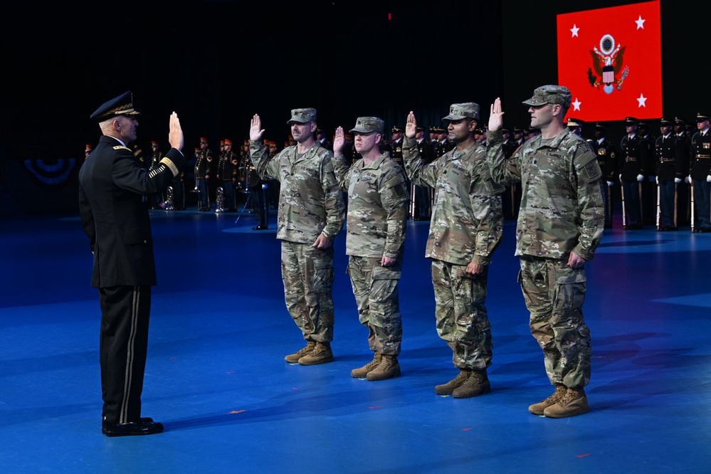 US Army swore in tech executives as lieutenant colonels