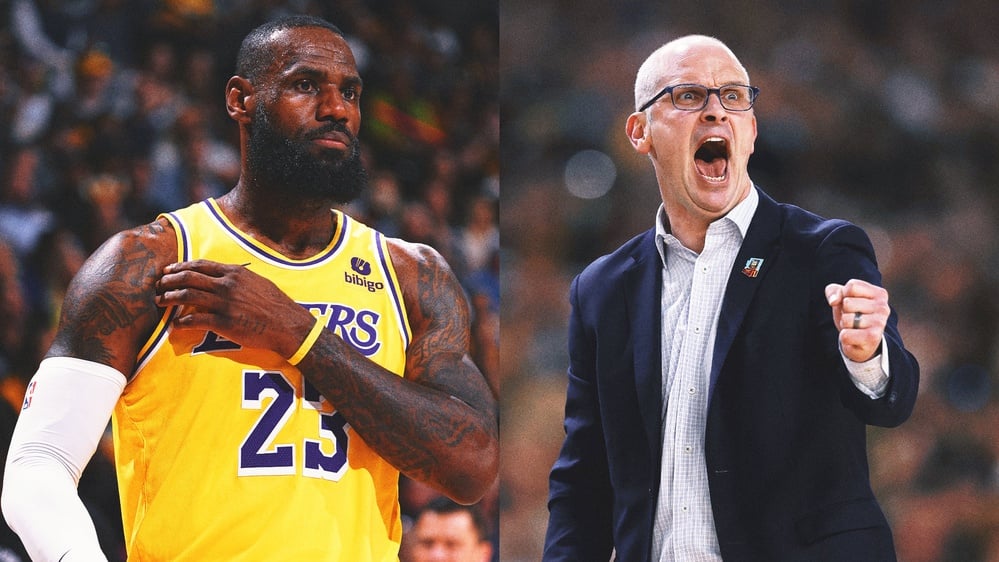 Dan Hurley rejects $70M Lakers offer to stay at UConn.