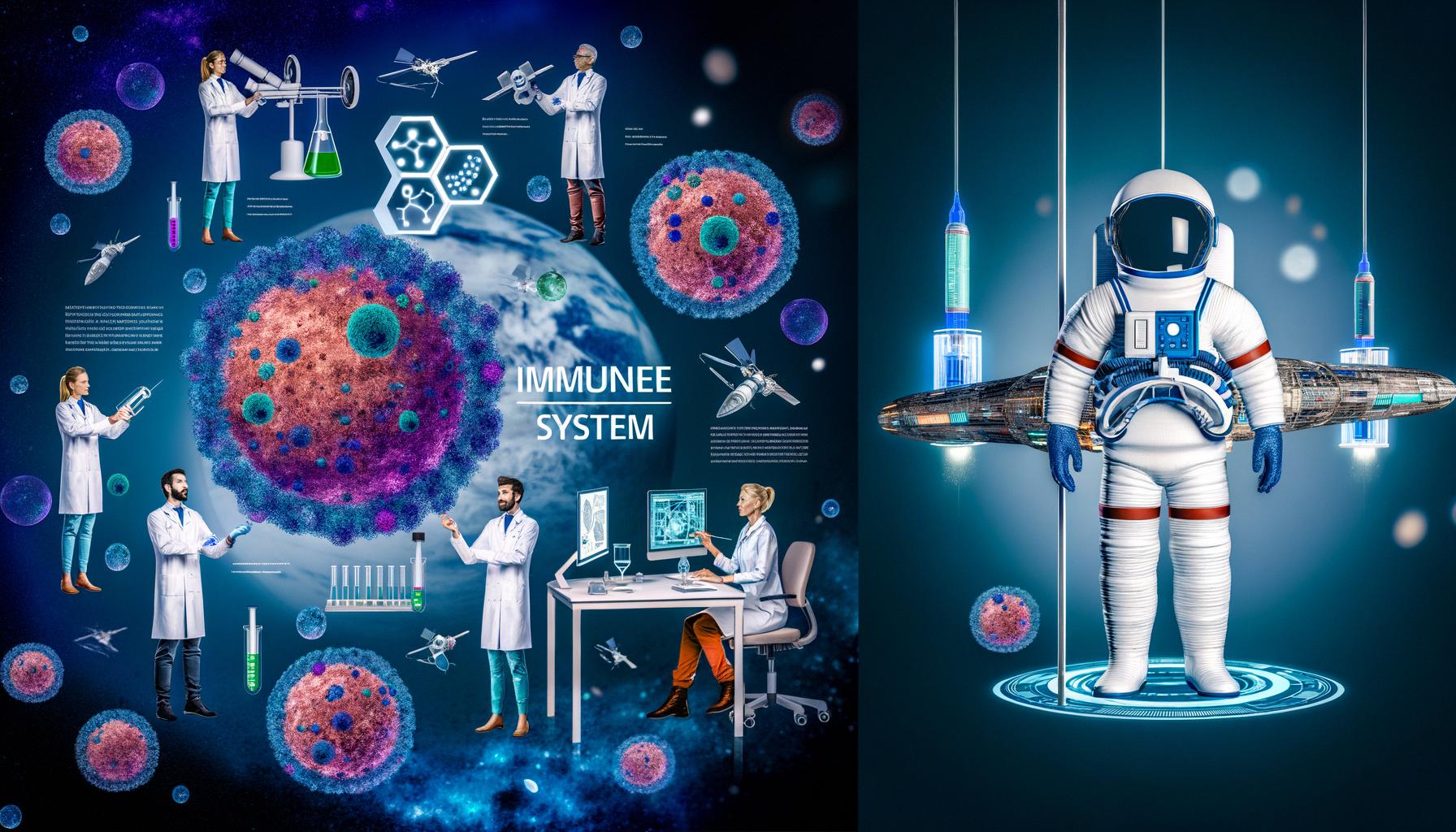 Immune system innovations for space and Earth