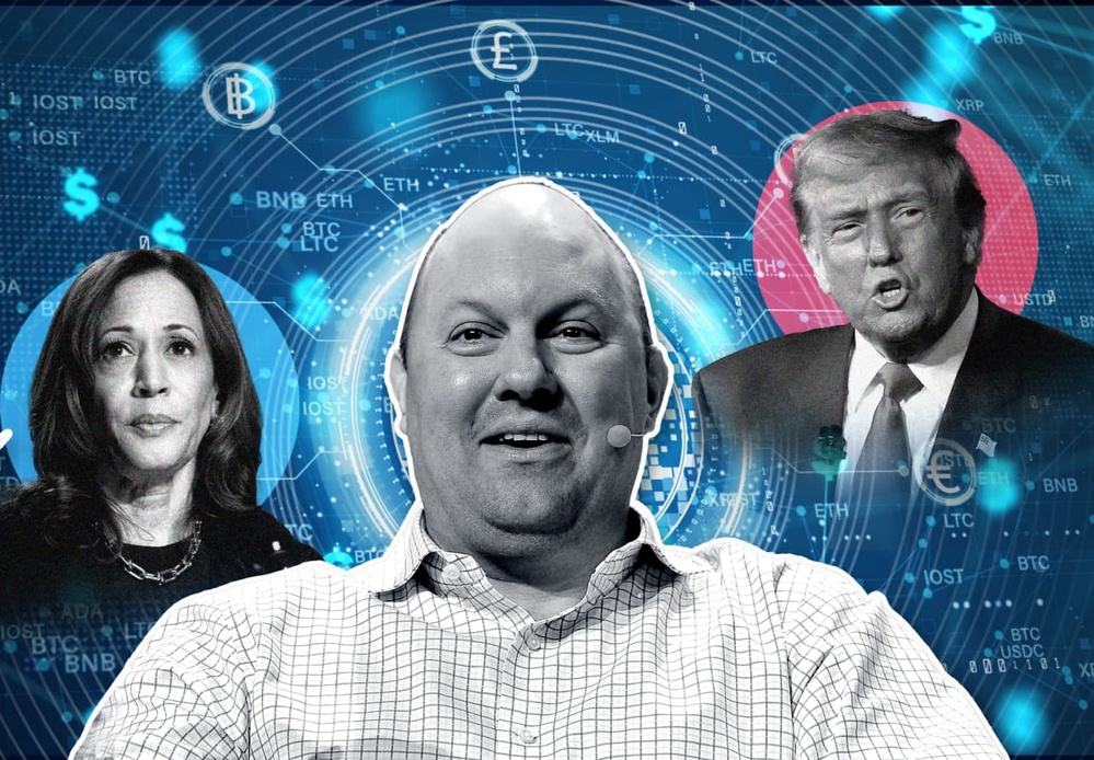 Tech legend Marc Andreessen's latest venture: Rallying Silicon Valley around Trump's stances on crypto, AI and taxes