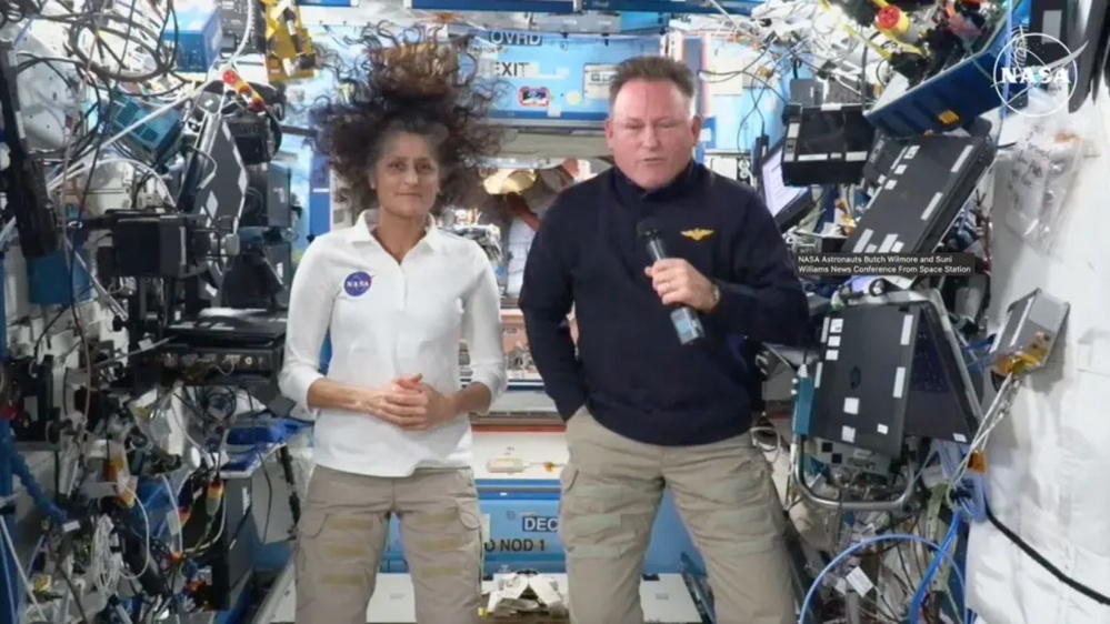 'We don't feel stranded': Astronauts 'stuck' in space set the record straight