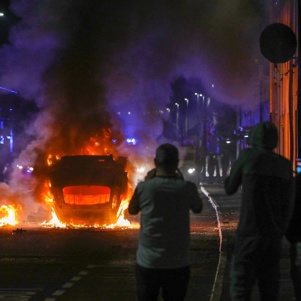 After 2 Nights of Anti-Immigrant Riots, Northern Irish Town Is on Edge