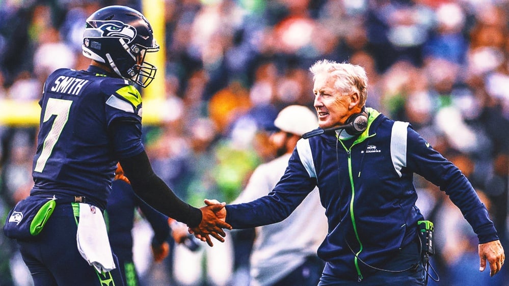 Geno Smith reunites with Pete Carroll, Seahawks reportedly to chase Sam Darnold