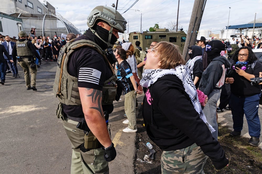 Hunger strike protests at Delaney Hall clash with DHS denial