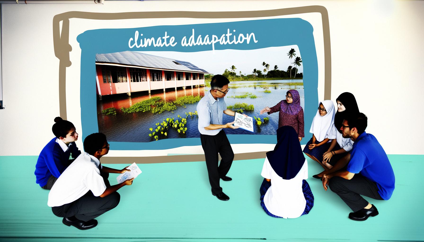 Significant investment in green school infrastructure is crucial amid climate challenges.
