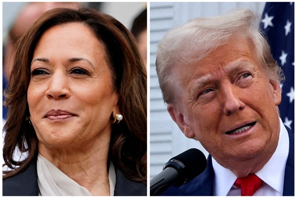 Harris and Trump are in a tight race for the presidency