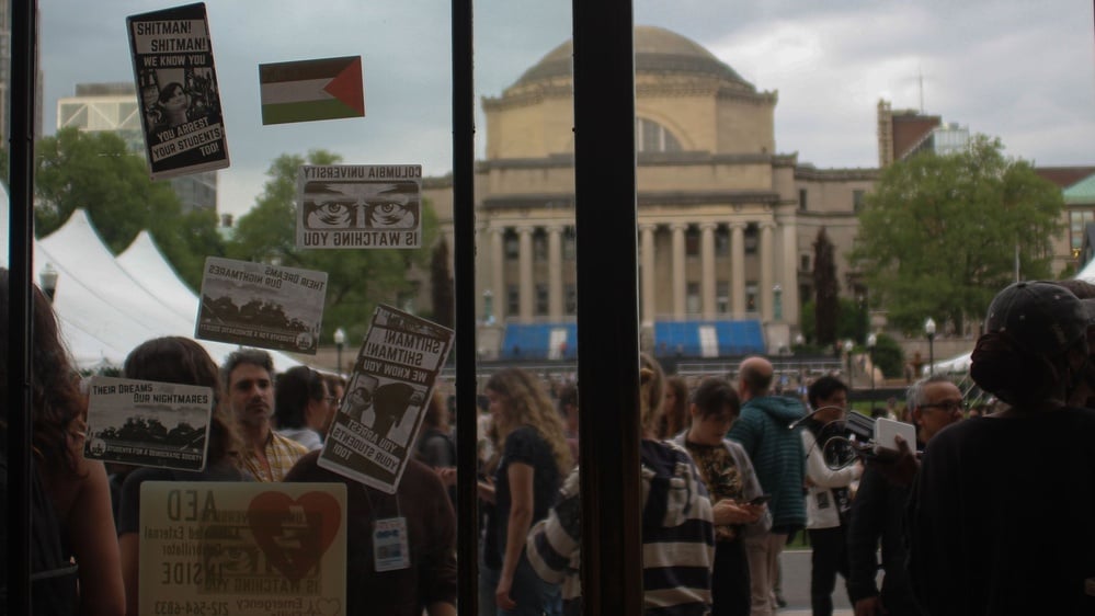 Pro-Palestinian protest at Columbia led to significant unrest and arrests.