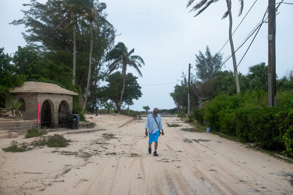 Over the open Atlantic, Ernesto gains strength as a hurricane