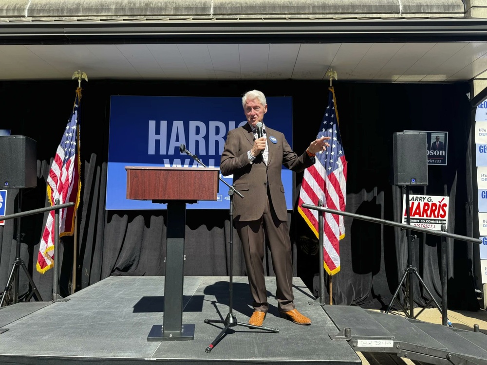 WATCH: Bill Clinton, While Stumping for Harris, Says Laken Riley's Death by Illegal Immigrant 'Probably Wouldn't Have Happened' if Killer Had Been 'Properly Vetted'