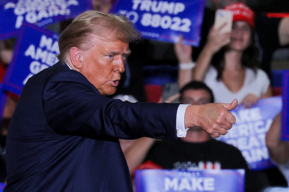 WATCH: Trump escalates attacks on Harris at campaign rally in Erie, Pennsylvania