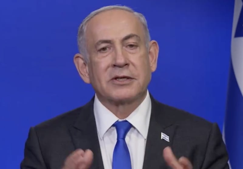 Netanyahu criticizes the U.S. for delaying weapon shipments to Israel.