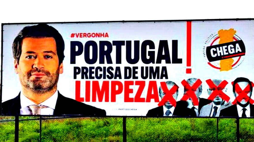 Portugal: Populist Chega Party Surges, QUADRUPLES the Number of Seats, Becomes a Political Player Ahead of European Parliament Elections