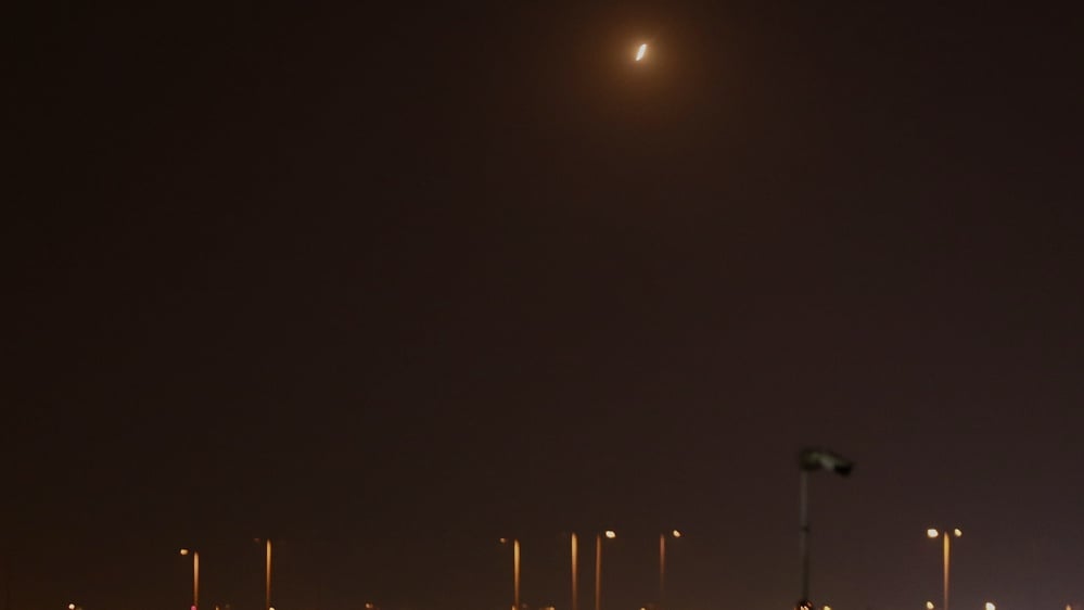 Iran launched missiles at the U.S. base in Qatar, intercepted successfully.