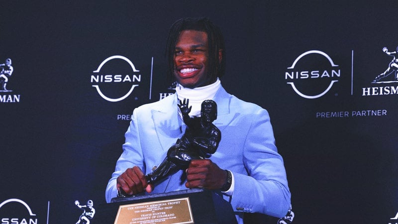 Charles Woodson on Travis Hunter: 'You are what the Heisman Trophy is all about'