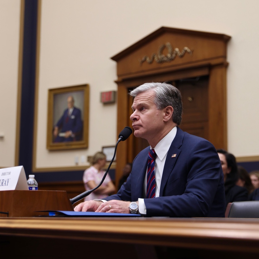 FBI Director Testifying Before Congress Over Trump Rally Shooting