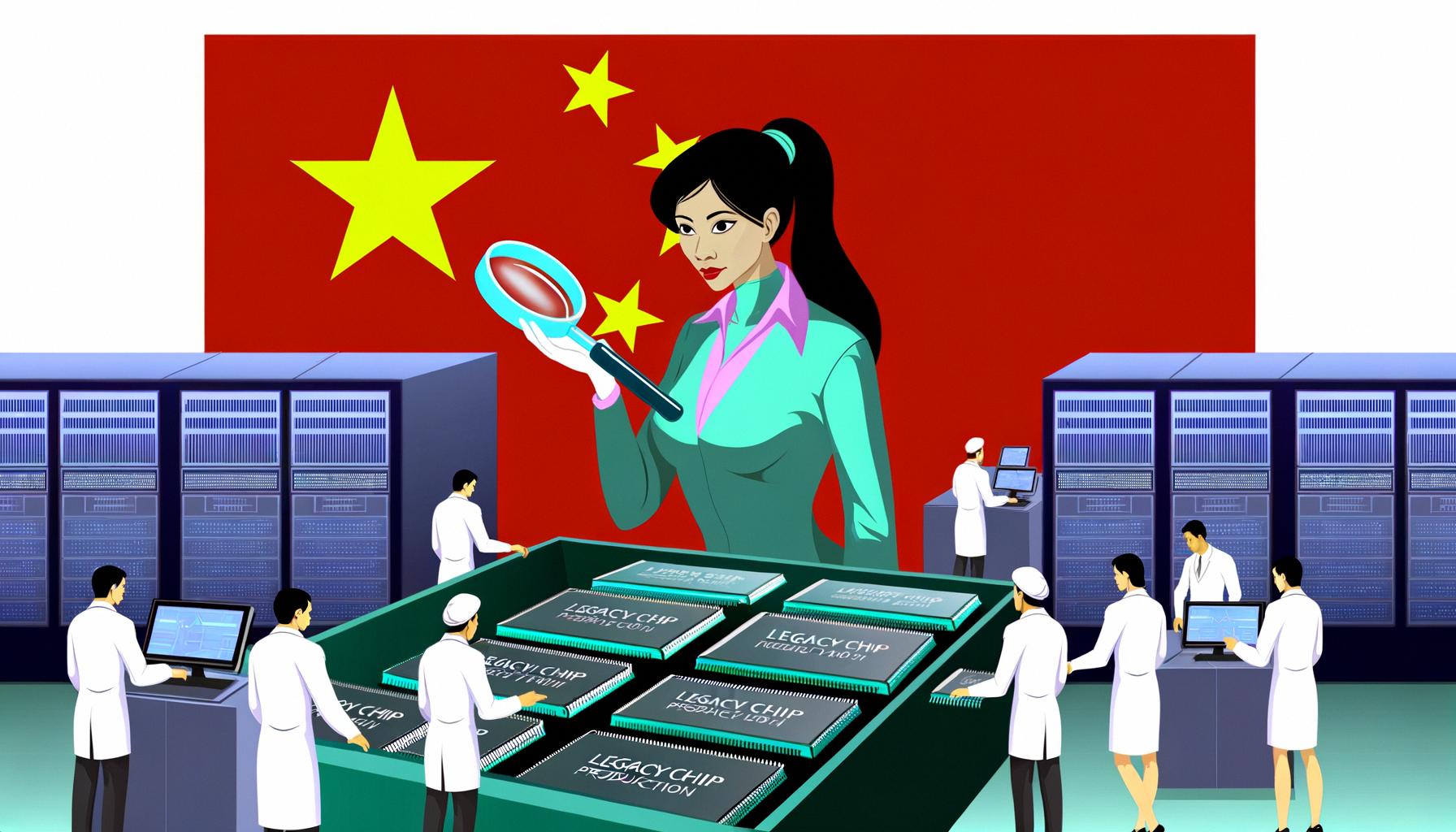 China advances in legacy chip production