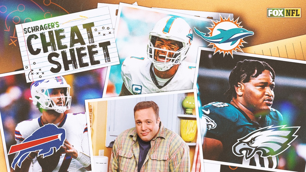 Why Dolphins aren't scared of Bills; Jalen Carter's early impact: Schrager's Cheat Sheet