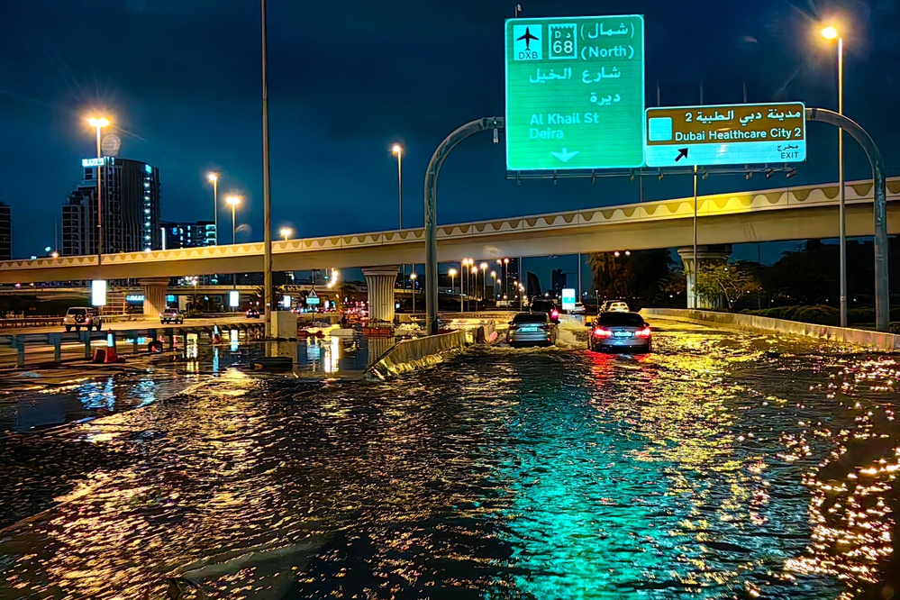 Unprecedented rainfall in Dubai disrupts major international airport.