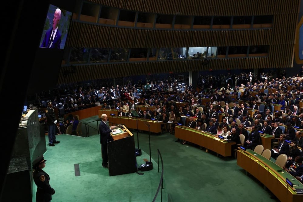 At UN, Biden urges leaders to work for peace as Israeli, Hezbollah fighting intensifies